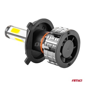 Instalatie LED COB 2Side AMiO, compatibil H4, destinat competitiilor auto sau off-road - Img 4