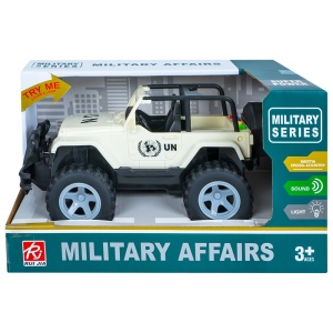 Jeep armata frictiune, cu baterii - Img 2