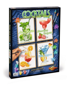 KIT PICTURA PE NUMERE SCHIPPER COCKTAIL-URI - Img 1