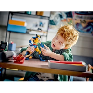 LEGO SUPER HEROES FIGURINA DE CONSTRUCTIE WOLVERINE 76257 - Img 3