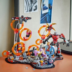 LEGO SUPER HEROES RAZBUNATORII SFARSITUL JOCULUI BATALIA FINALA 76323 - Img 2