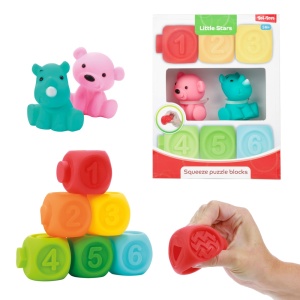 Little Stars, Cuburi senzoriale pentru bebelusi - Toi-Toys - Img 1