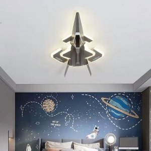 Lustra LED FIGHTER, 101W, lumina Rece/Calda/Neutra, Argintiu - Img 1