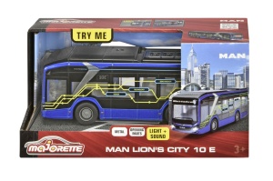 MAJORETTE AUTOBUZ ELECTRIC MAN LION S CITY 10E 22CM - Img 1