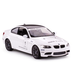 MASINA CU TELECOMANDA BMW M3 ALB CU SCARA 1 LA 14 - Img 4