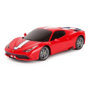 MASINA CU TELECOMANDA FERRARI 458 SPECIALE ROSU CU SCARA 1 LA 24 - Img 3