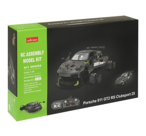 MASINUTA CONSTRUIBILA CU TELECOMANDA PORSCHE 911 GT2 RS CLUBSPORT 25 SCARA 1 LA 18 - Img 1