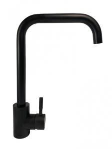 MIXXUS SUS-011-G NEGRU, baterie bucatarie din otel inoxidabil - Img 1