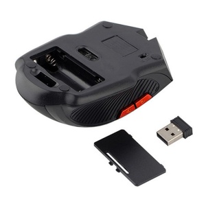 Mouse Optic Gaming Wireless, 1600 DPI, culoare Silver - Img 3