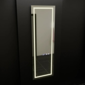Oglinda LED Rectangulara, 45x140cm, Giulia Senzor Radar Marcello, Sistem Dezaburire, Ceas & Termometru, Dimabila, Dressing Couture - Img 3