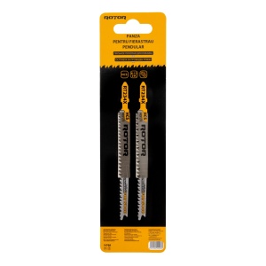 Panza fierastrau pendular pentru lemn, 116x90 mm Set 2 buc ROTOR RT234X - Img 2