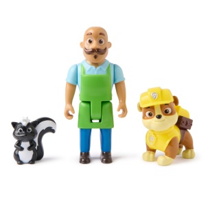 PATRULA CATELUSILOR SET 3 FIGURINE RUBBLE SI MR PORTER - Img 2
