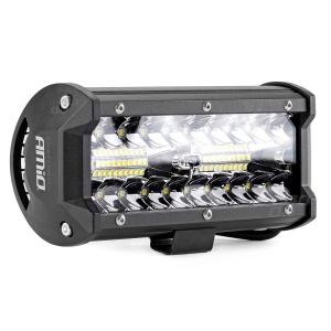 Proiector LED pentru Off-Road, ATV, SSV, cu doua fluxuri de lumina, culoare 6500K, 120W, tensiune 9 - 36V, dimensiuni 170 x 74 x 63 mm - Img 1