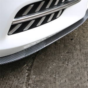 Protectie spoiler, prelungire bara fata/spate din cauciuc, culoare CARBON Negru - Img 1