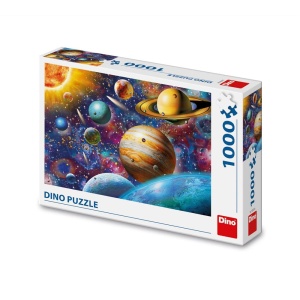 Puzzle 1000 piese, Planete - DINO TOYS - Img 1