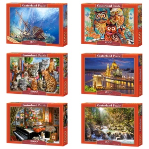 Puzzle 2000 piese - Castorland - Img 1