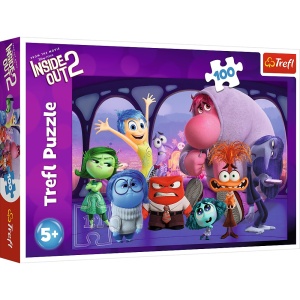 PUZZLE TREFL 100 DISNEY INSIDE OUT 2 LUMEA MINUNATA - Img 1
