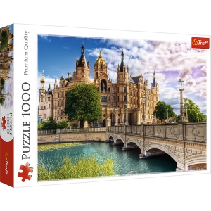 PUZZLE TREFL 1000 CASTELUL DE PE INSULA - Img 1