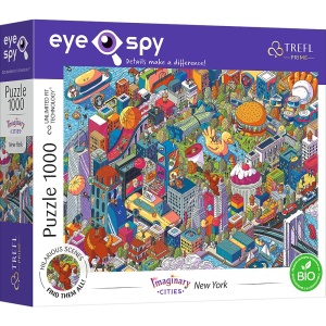PUZZLE TREFL 1000 UFT EYE SPY NEW YORK - Img 1