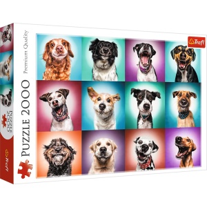 PUZZLE TREFL 2000 CATELUSII AMUZANTI - Img 1