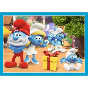 PUZZLE TREFL 4IN1 STRUMFII SATUL STRUMFILOR - Img 3