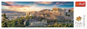 PUZZLE TREFL 500 PANORAMA ACROPOLIS ATENA - Img 3