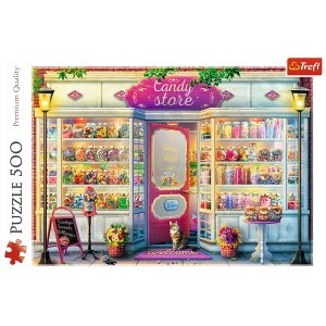 PUZZLES 500 MAGAZINUL DE BOMBOANE - Img 3