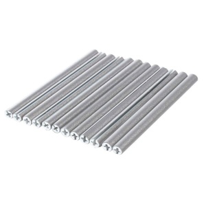 Set 12 ornamente din material reflectorizant pentru spite bicicleta, culoare gri - argintiu - Img 1