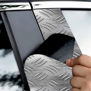Set 2 stickere decorative pentru stalpii usilor, print autoadeziv de inalta rezolutie, dimensine 2 buc x 50 x 22 cm , cod: AVX-SSU-18 - Img 3