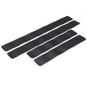 Set 4 bucati protectie praguri Carbon 3D Universal culoare neagra - Img 3
