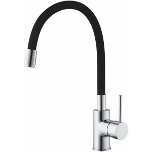 Set chiuveta bucatarie CasaBlanca Duo granit cu 2 cuve cu baterie BFX4A-N, negru - Img 4