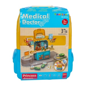 Set doctor, in ghiozdanel, 37 piese - Img 2