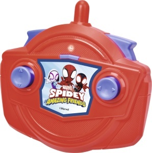 SPIDEY PRIETENII EXTRAORDINARI MASINUTA CU TELECOMANDA WEB RACER SCARA 1:18 - Img 3