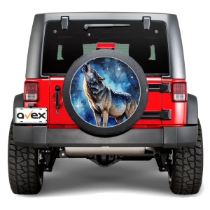 Sticker Auto "Roata de Rezerva" rezistenta la intemperii si raze UV, diametru 55 cm, Cod: AVX-RR01 - Img 1