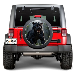 Sticker Auto "Roata de Rezerva" rezistenta la intemperii si raze UV, diametru 55 cm, Cod: AVX-RR11 - Img 1