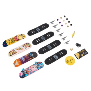 TECH DECK PACHET 4 PIESE FINGERBOARD PRIMITIVE 9.6CM - Img 2