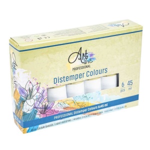 Tempera Art, VERDE DESCHIS, 45ml, 6 buc/set - ARTLINE - Img 2