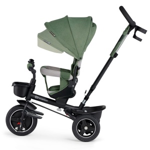 TRICICLETA KINDERKRAFT SPINSTEP, GREEN - Img 2