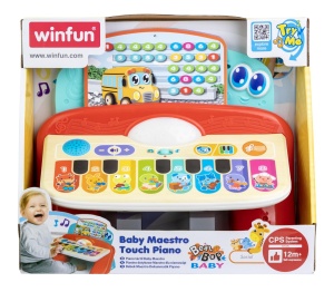 WINFUN PIAN CU SUNETE SI LUMINI CU 8 TASTE - Img 1