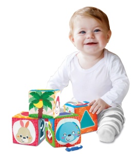 WINFUN SET 4 CUBURI STIVUIBILE DIN MATERIAL TEXTIL - Img 3