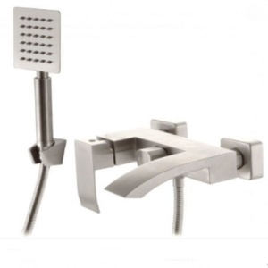 Baterie cada MIXXUS AMA-009 (EURO), culoare crom, alama, monocomanda - Img 4