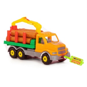 Camion cu lemne - Gigant, 47x16x26 cm, Wader - Img 2
