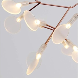 Candelabru Cristal Gamma 27XG4 Auriu - Img 2