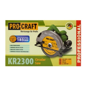 Circular electric de mana Procraft KR2300, 2.3 kW, 185 mm, 5000 rot/min - Img 7