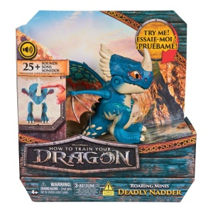 CUM SA ITI DRESEZI DRAGONUL FIGURINA DRAGON DEADLY NADDER CU SUNETE - Img 1