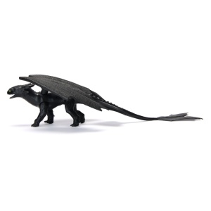 CUM SA ITI DRESEZI DRAGONUL FIGURINA DRAGON TOOTHLESS CU ARIPI MOBILE 20CM - Img 3