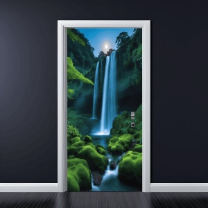 Folie imprimata color pentru decor Usa, dimensiune 200 x 90cm, model: AVX-DR22 - Img 1