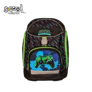 Ghiozdan anatomic GAMER, 41x28x21 cm - S-COOL - Img 1