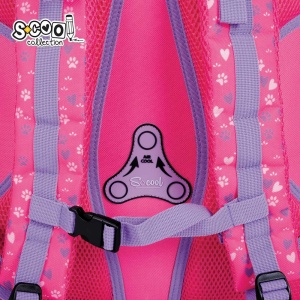 Ghiozdan anatomic KITTY LOVE, 39x33x18 cm - S-COOL - Img 2