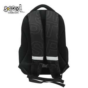 Ghiozdan ergonomic, compartiment laptop, SPORTS, 42x31x16 cm - S-COOL - Img 2